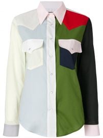 Calvin Klein 205W39nyc Colour Block Western Shirt at Farfetch